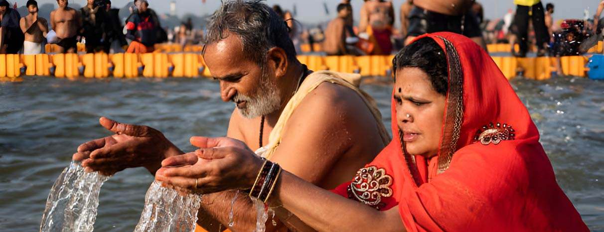 Bathing Ghats at Prayagraj